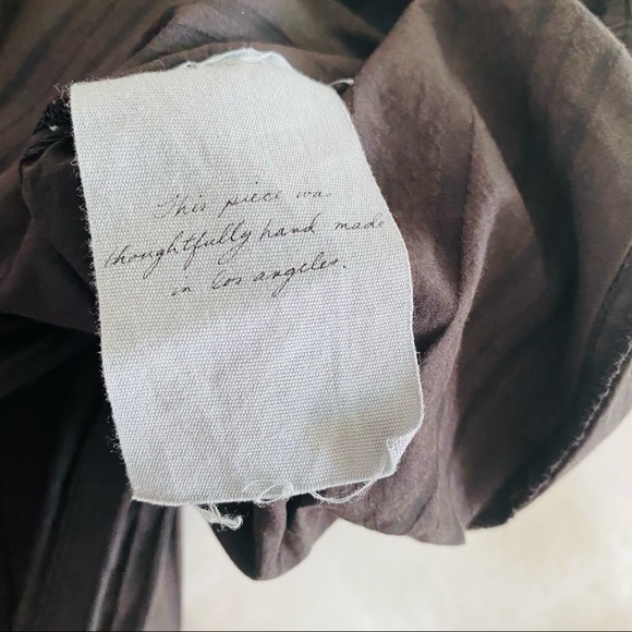 Raquel Allegra silk stripe wide leg pants - Picture 8 of 9